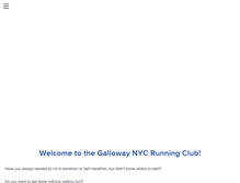 Tablet Screenshot of gallowaynyc.org